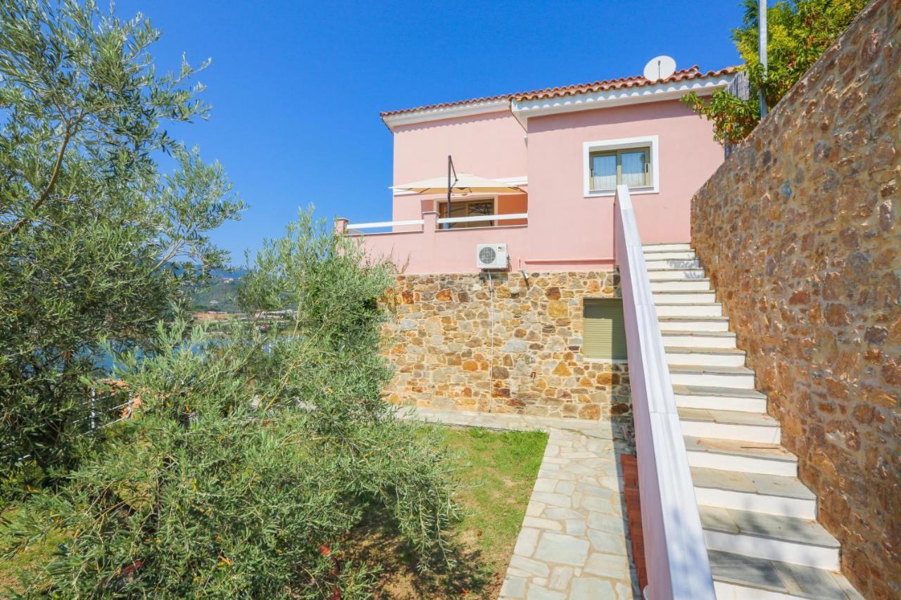 Skiathos Seaview Villa With Pool Punta Exterior foto